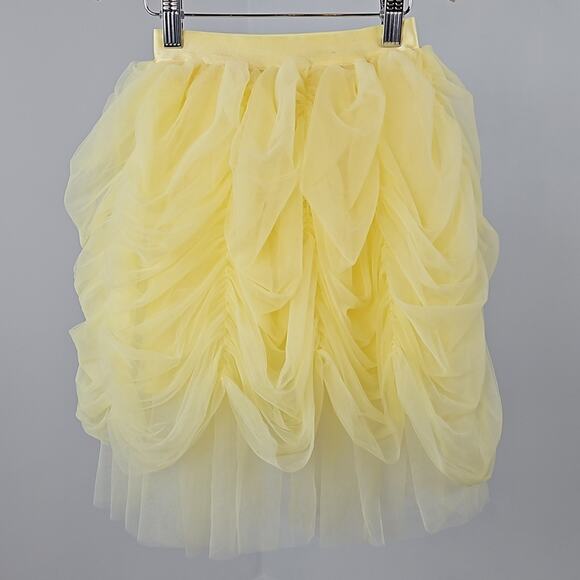 Cotton On Kids x Disney TrixieBelle Gathered Tulle Yellow Skirt FLAWS | Kids 3-4 - Picture 1 of 13